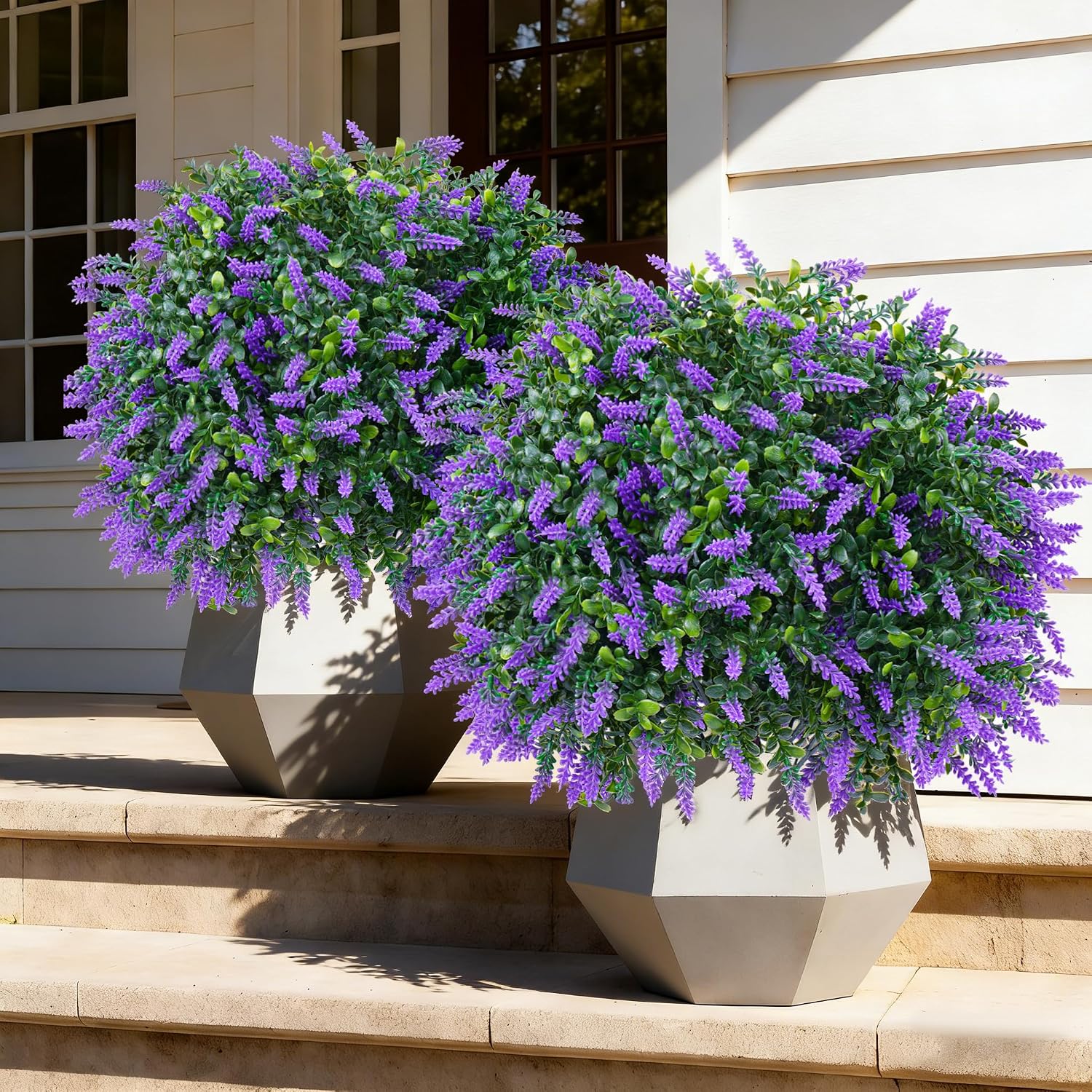 Artificial Boxwood Topiary Ball Lavender... 2 Artificial Boxwood Topiary Ball Lavender... - Image 2