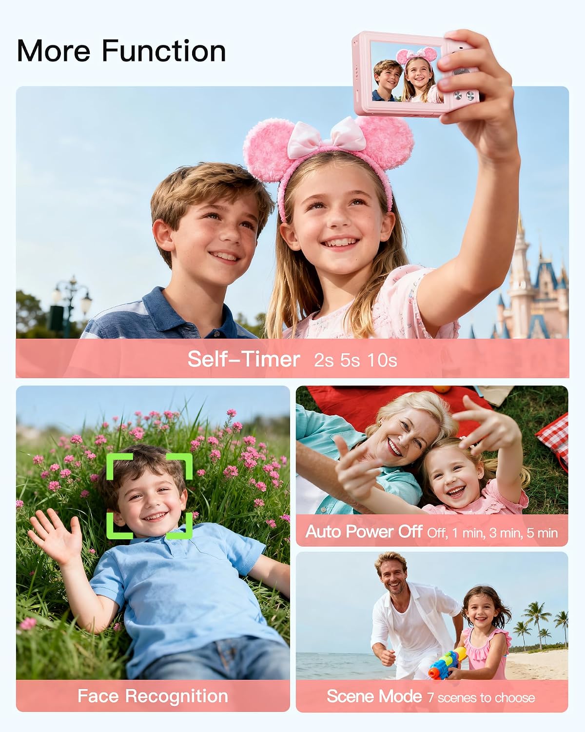 Digital Camera, FHD 1080P Point and Shoo... 7 Digital Camera, FHD 1080P Point and Shoo... - Image 7