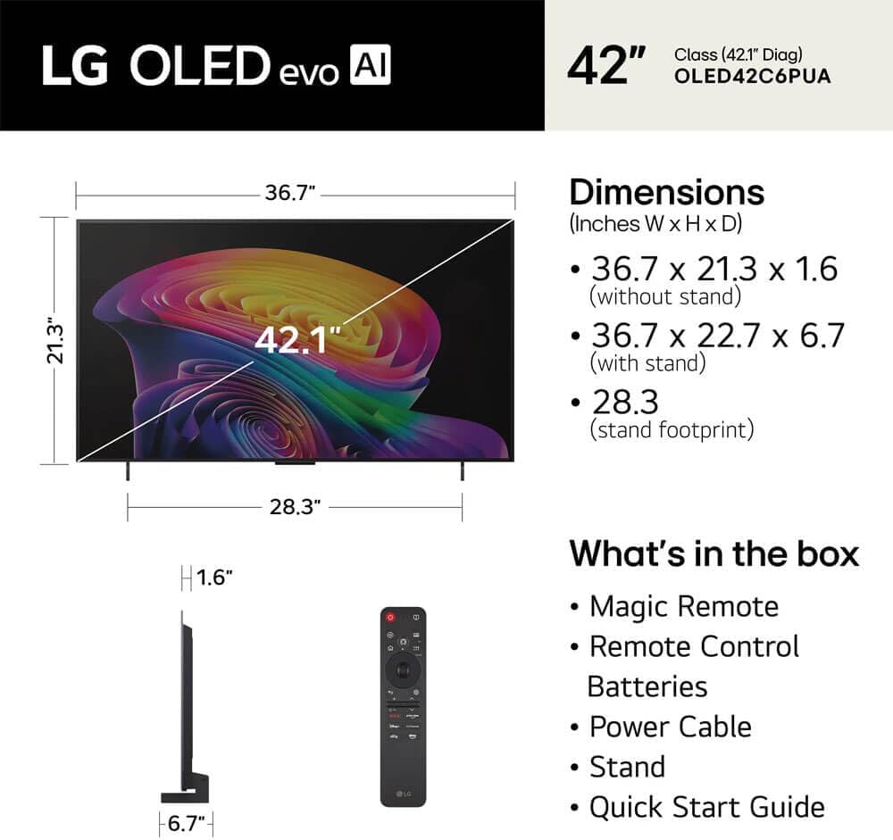 LG C6P Series OLED evo AI 4K Smart TV Bu... 2 LG C6P Series OLED evo AI 4K Smart TV Bu... - Image 2