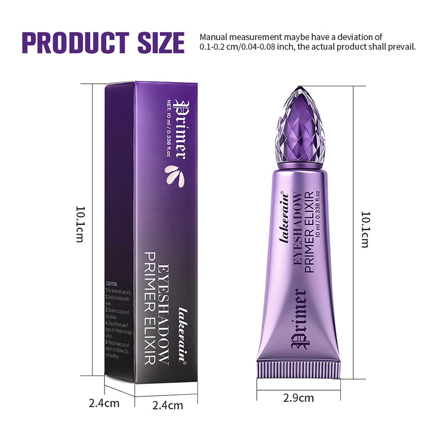 Eyeshadow Primer, Long-Lasting Crease-Re... 8 Eyeshadow Primer, Long-Lasting Crease-Re... - Image 8