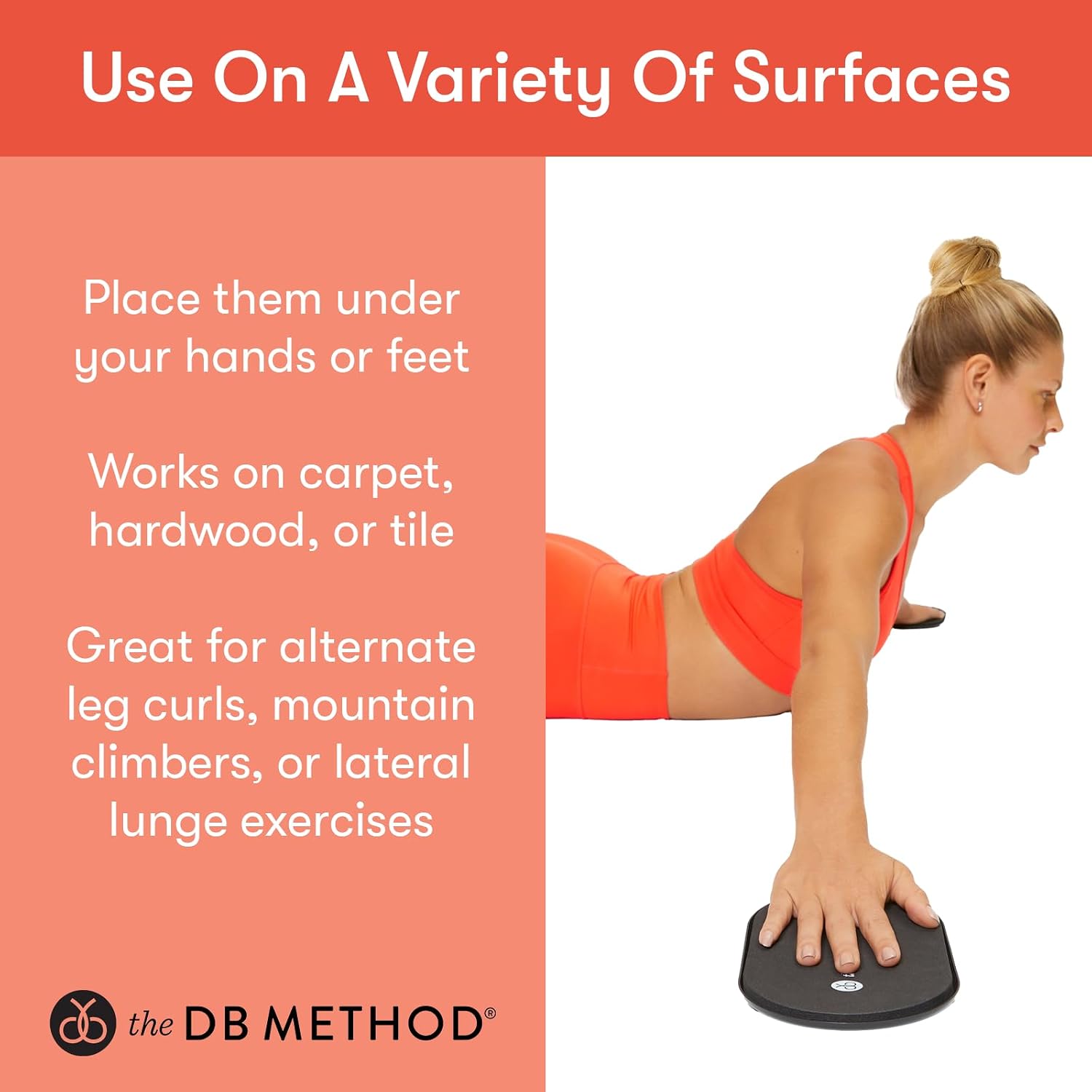 THE DB METHOD DreamDiscs Core Sliders, A... 3 THE DB METHOD DreamDiscs Core Sliders, A... - Image 3