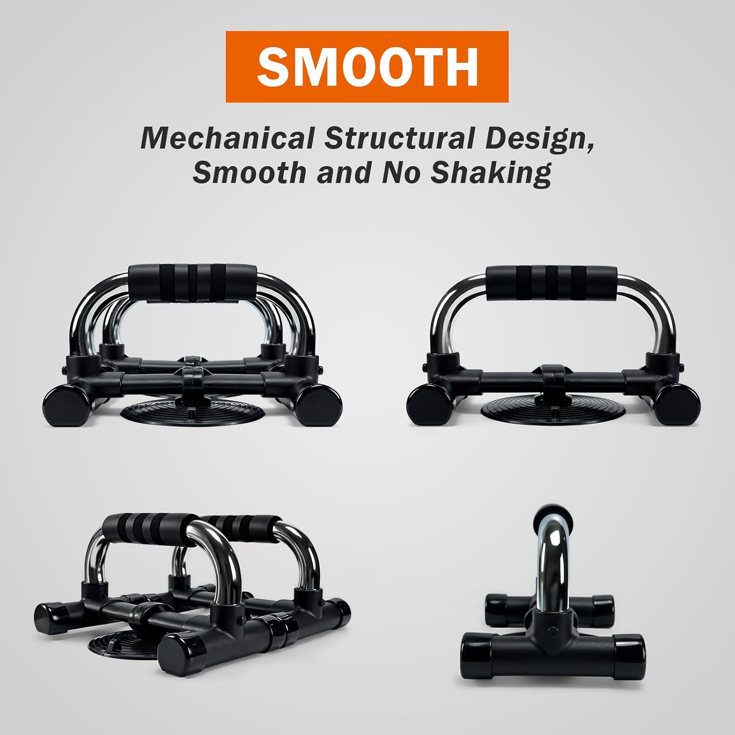 Push-Up Bar, Anti Slip Push Up Stand, Me... 6 Push-Up Bar, Anti Slip Push Up Stand, Me... - Image 6