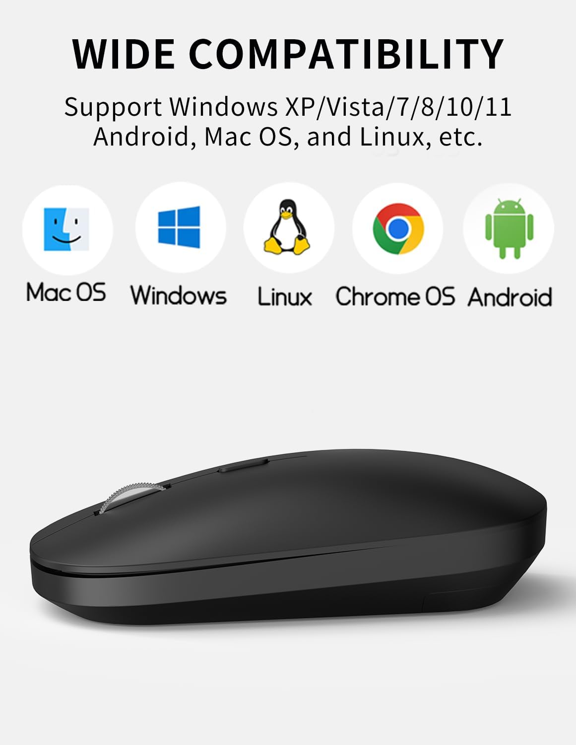 USB C Wireless Mouse, Slim Compact Silen... 4 USB C Wireless Mouse, Slim Compact Silen... - Image 4