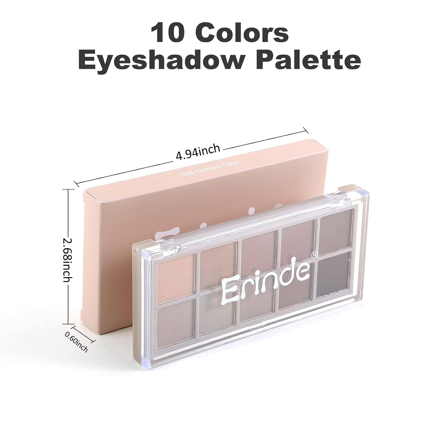 Erinde 10 Colors Matte Eyeshadow Palette... 8 Erinde 10 Colors Matte Eyeshadow Palette... - Image 8