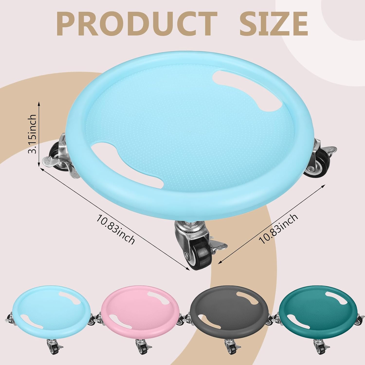 Seenelling 8 Pcs Abdominal Exercise Roll... 2 Seenelling 8 Pcs Abdominal Exercise Roll... - Image 2
