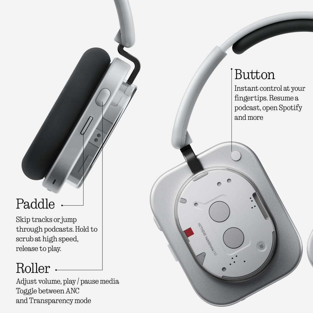 Nothing Headphone (1) Hybrid Active Nois... 3 Nothing Headphone (1) Hybrid Active Nois... - Image 3