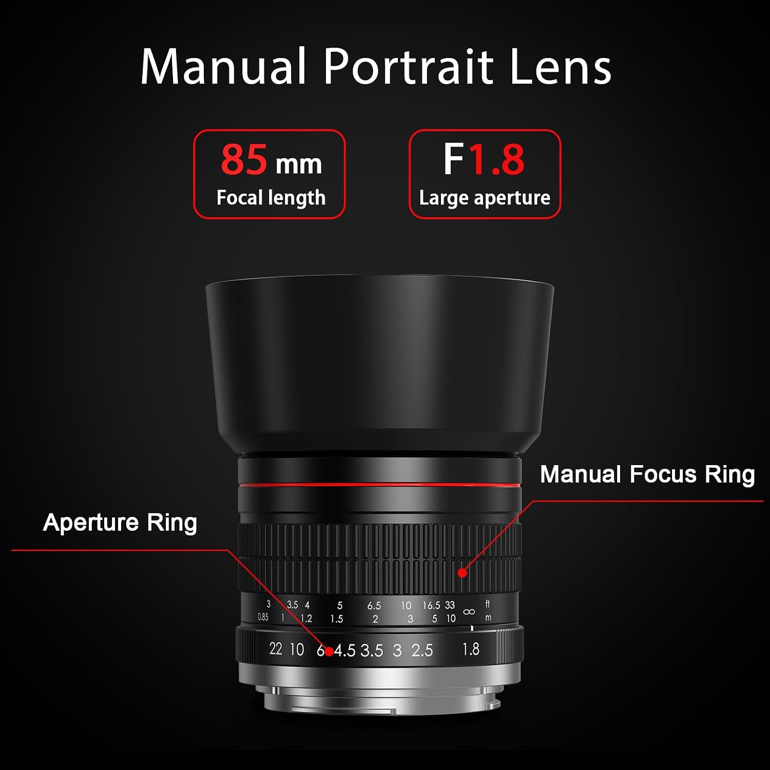 85mm f1.8 Portrait Lens EF Lens for Cano... 2 85mm f1.8 Portrait Lens EF Lens for Cano... - Image 2