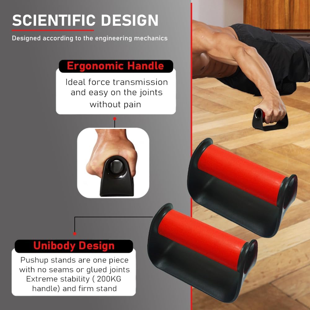 Portable Strength Training Push Up Handl... 3 Portable Strength Training Push Up Handl... - Image 3