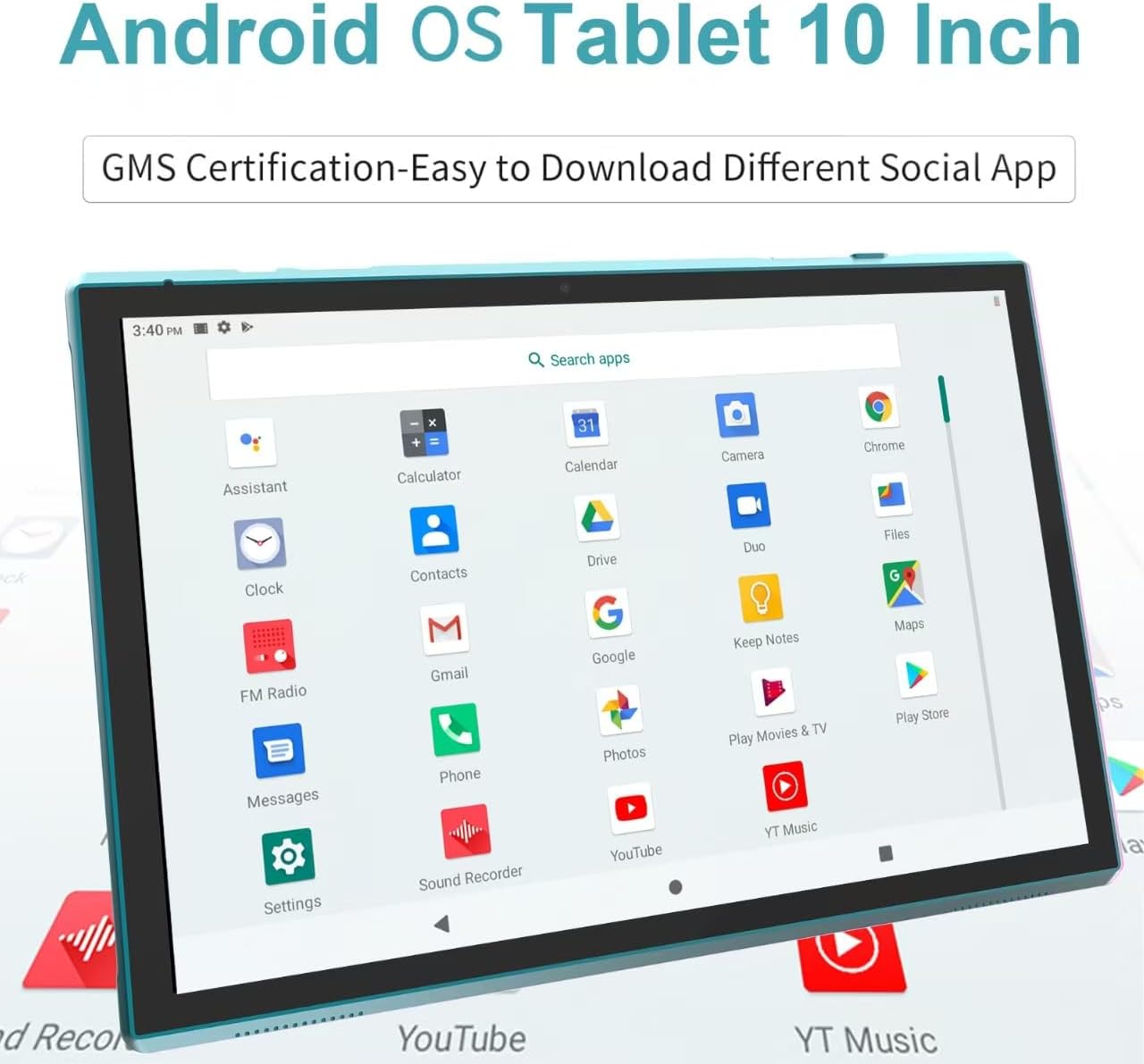 Android Tablet 10 Inch Tablet With Case ... 7 Android Tablet 10 Inch Tablet With Case ... - Image 7