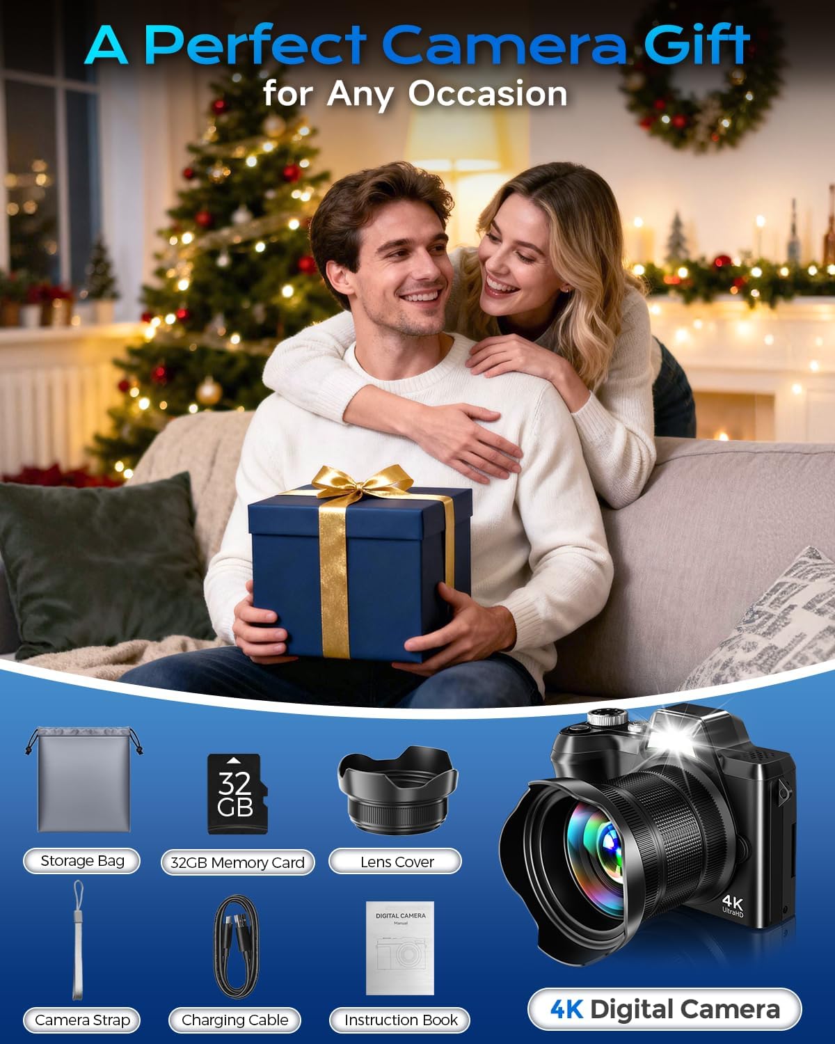 4K Digital Camera for Photography Travel... 8 4K Digital Camera for Photography Travel... - Image 8