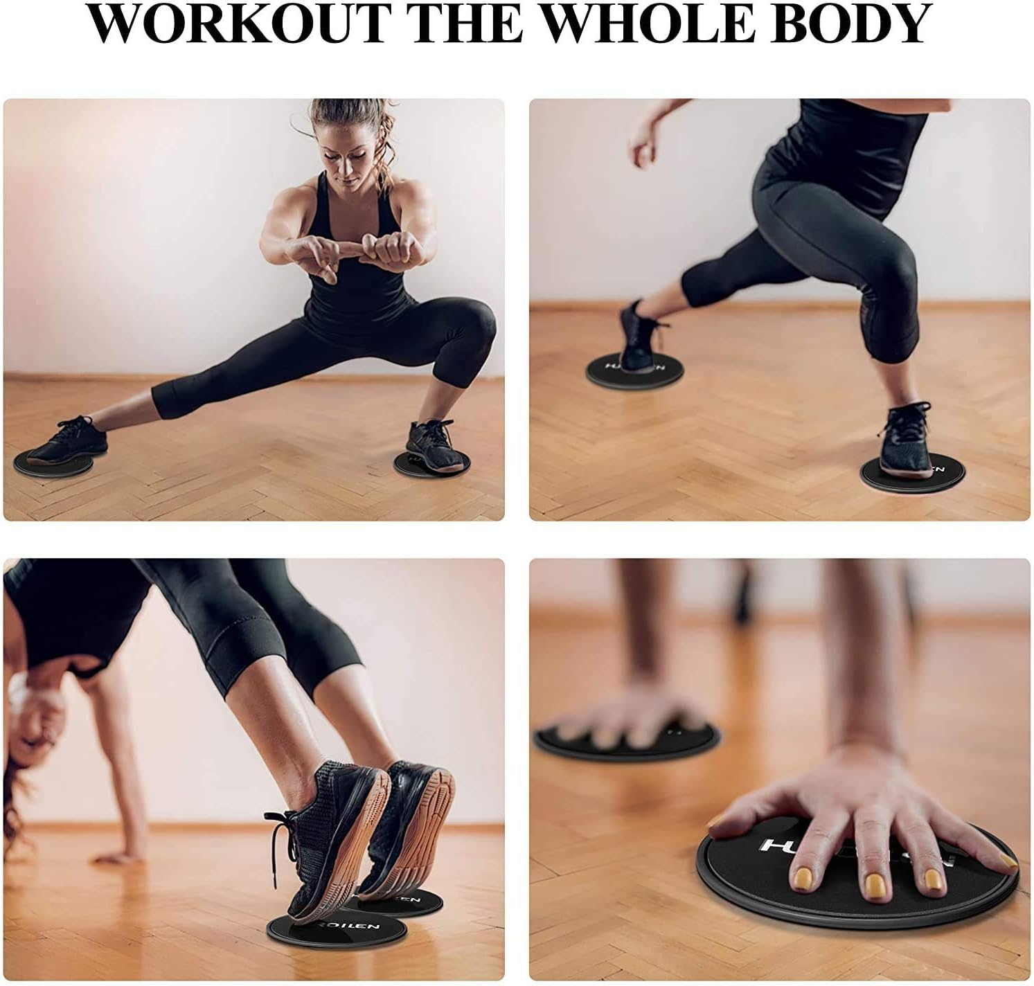 Core Sliders, Exercise Gliding Discs Dua... 2 Core Sliders, Exercise Gliding Discs Dua... - Image 2