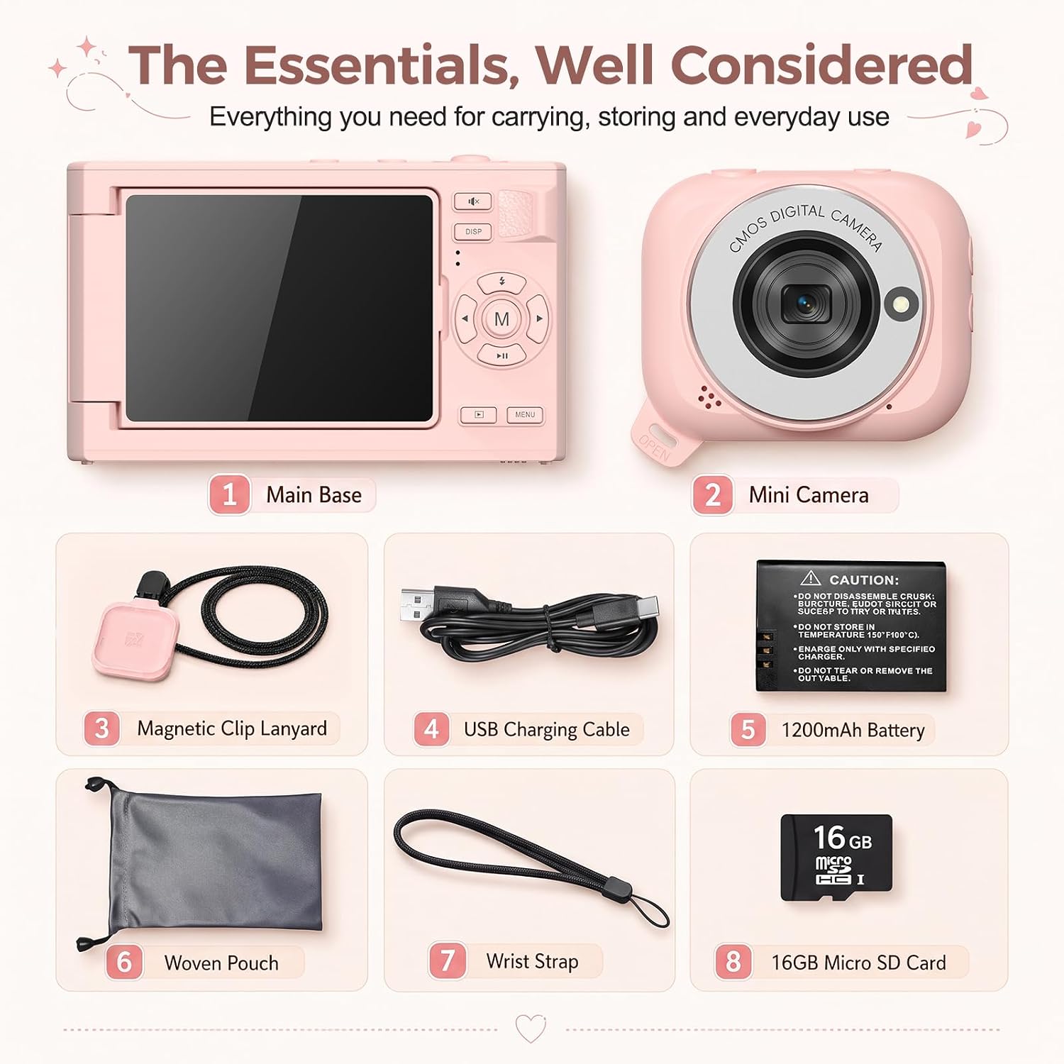 Digital Camera with WiFi, 2-in-1 Camera ... 7 Digital Camera with WiFi, 2-in-1 Camera ... - Image 7
