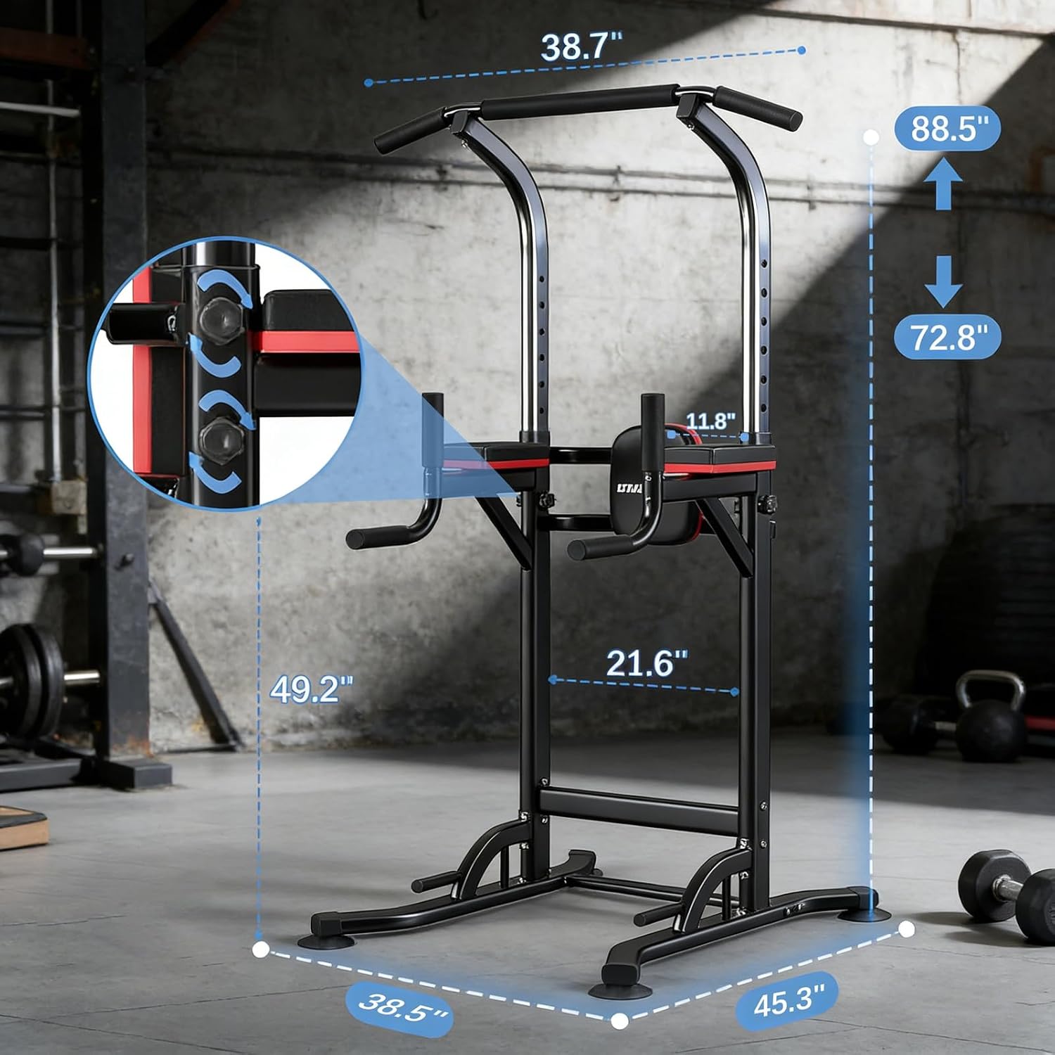 ZENOVA Pull Up Bar, Multi-Function Frees... 6 ZENOVA Pull Up Bar, Multi-Function Frees... - Image 6