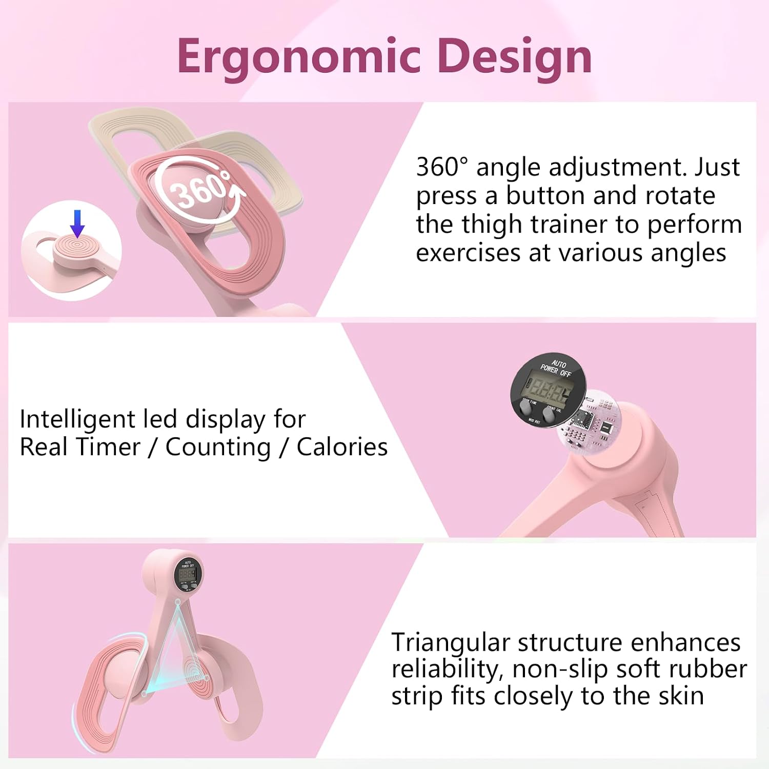 Thigh Trainer with LED Display - Pelvic ... 3 Thigh Trainer with LED Display - Pelvic ... - Image 3