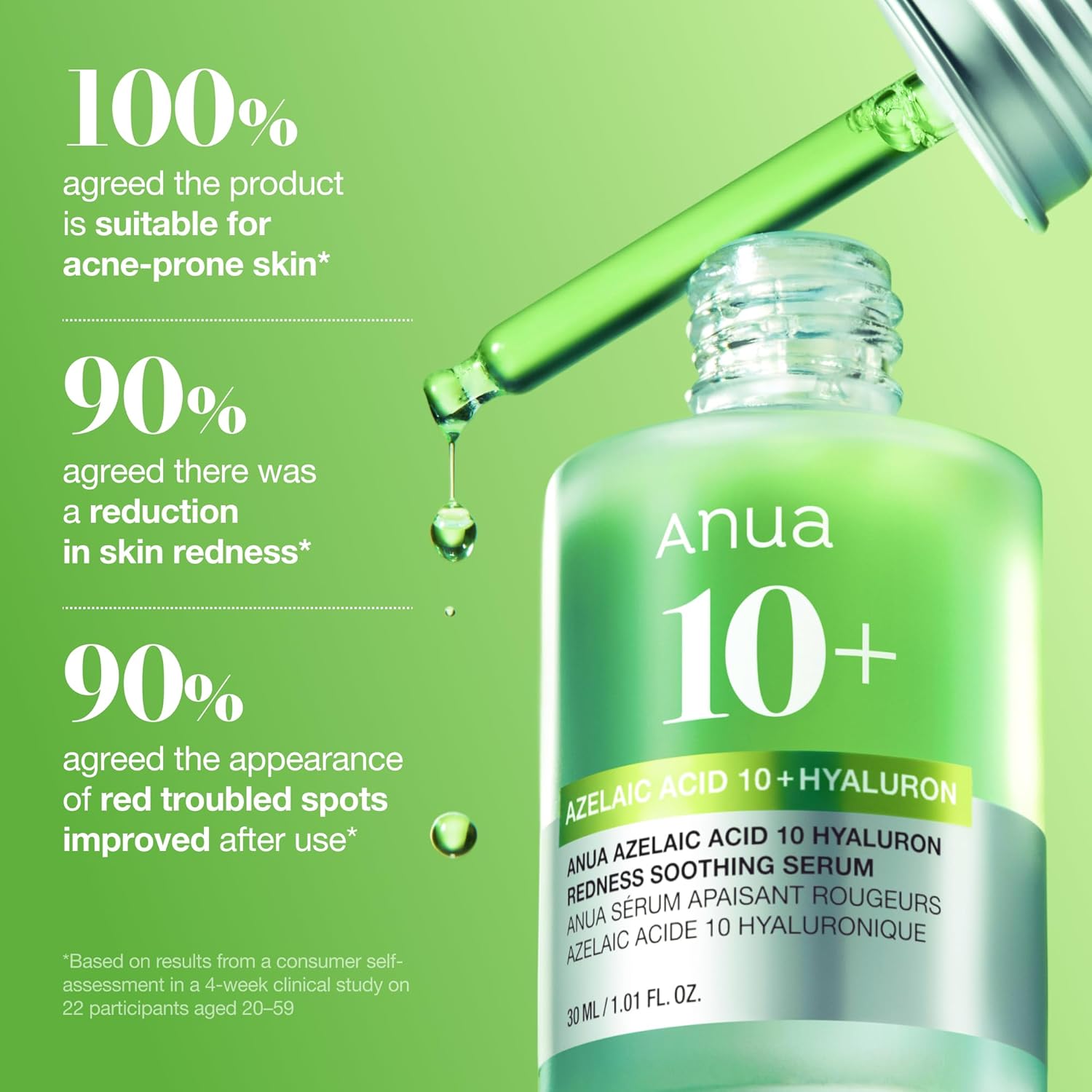 Anua Azelaic Acid 10 Hyaluron Redness So... 8 Anua Azelaic Acid 10 Hyaluron Redness So... - Image 8