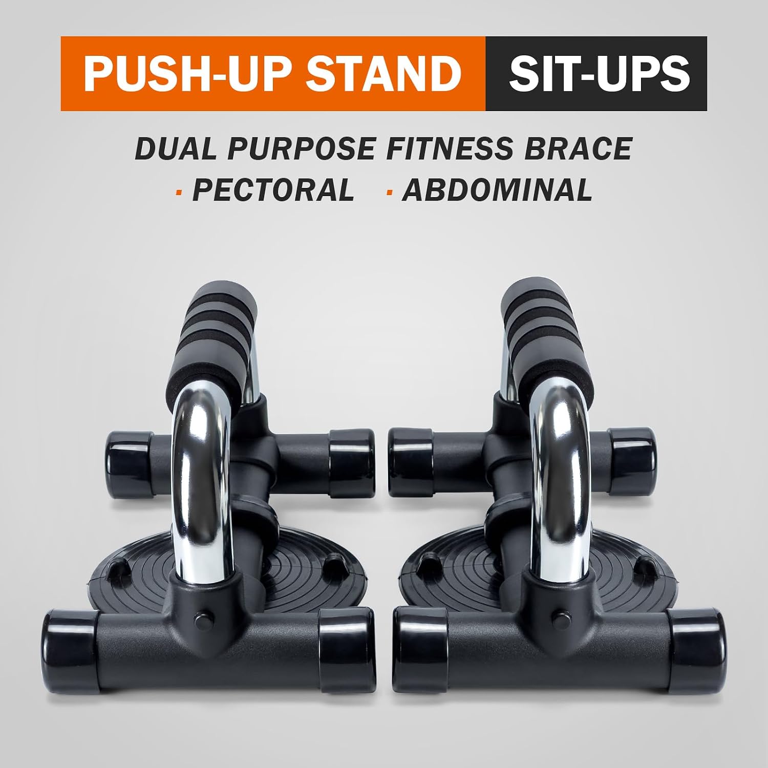 Push-Up Bar, Anti Slip Push Up Stand, Me... 2 Push-Up Bar, Anti Slip Push Up Stand, Me... - Image 2