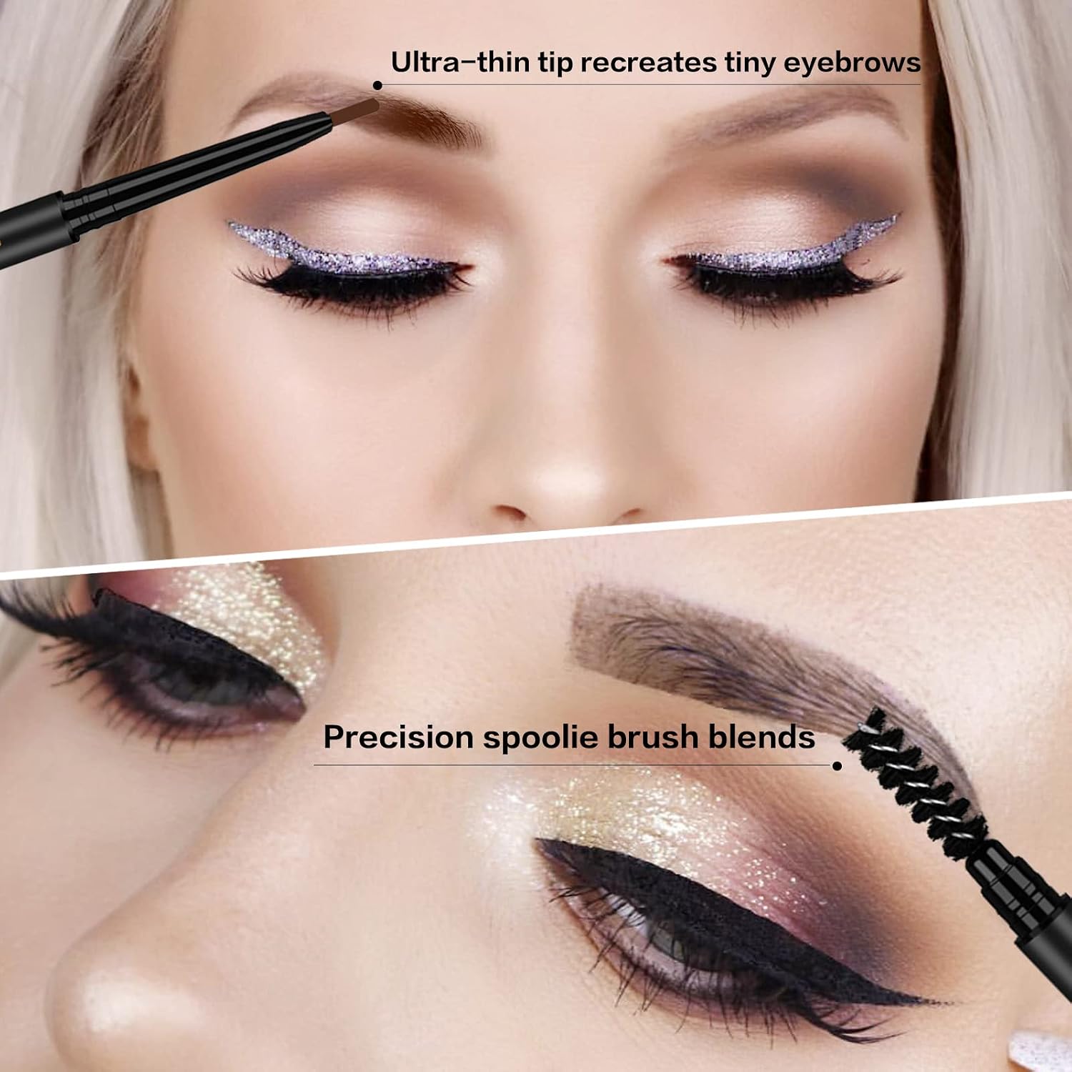 3Pcs Waterproof Eyebrow Pencil Dark Brow... 5 3Pcs Waterproof Eyebrow Pencil Dark Brow... - Image 5