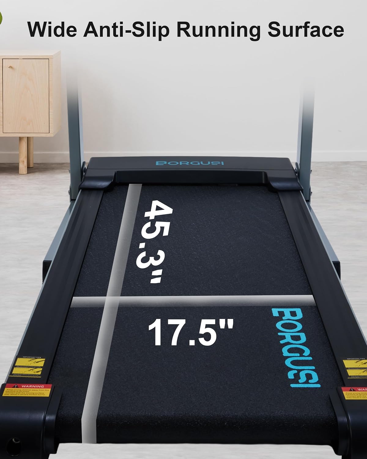 BORGUSI Treadmill with Auto Incline Fold... 3 BORGUSI Treadmill with Auto Incline Fold... - Image 3