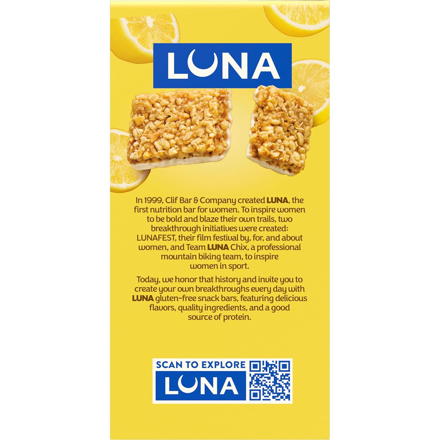 LUNA Bar LemonZest, Gluten Free Snack Ba... 15 LUNA Bar LemonZest, Gluten Free Snack Ba... - Image 15