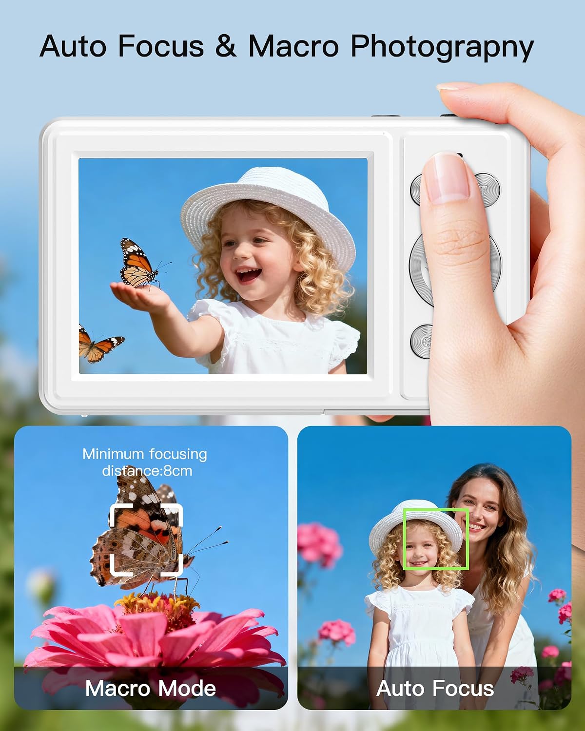 Digital Camera, FHD 1080P Point and Shoo... 3 Digital Camera, FHD 1080P Point and Shoo... - Image 3