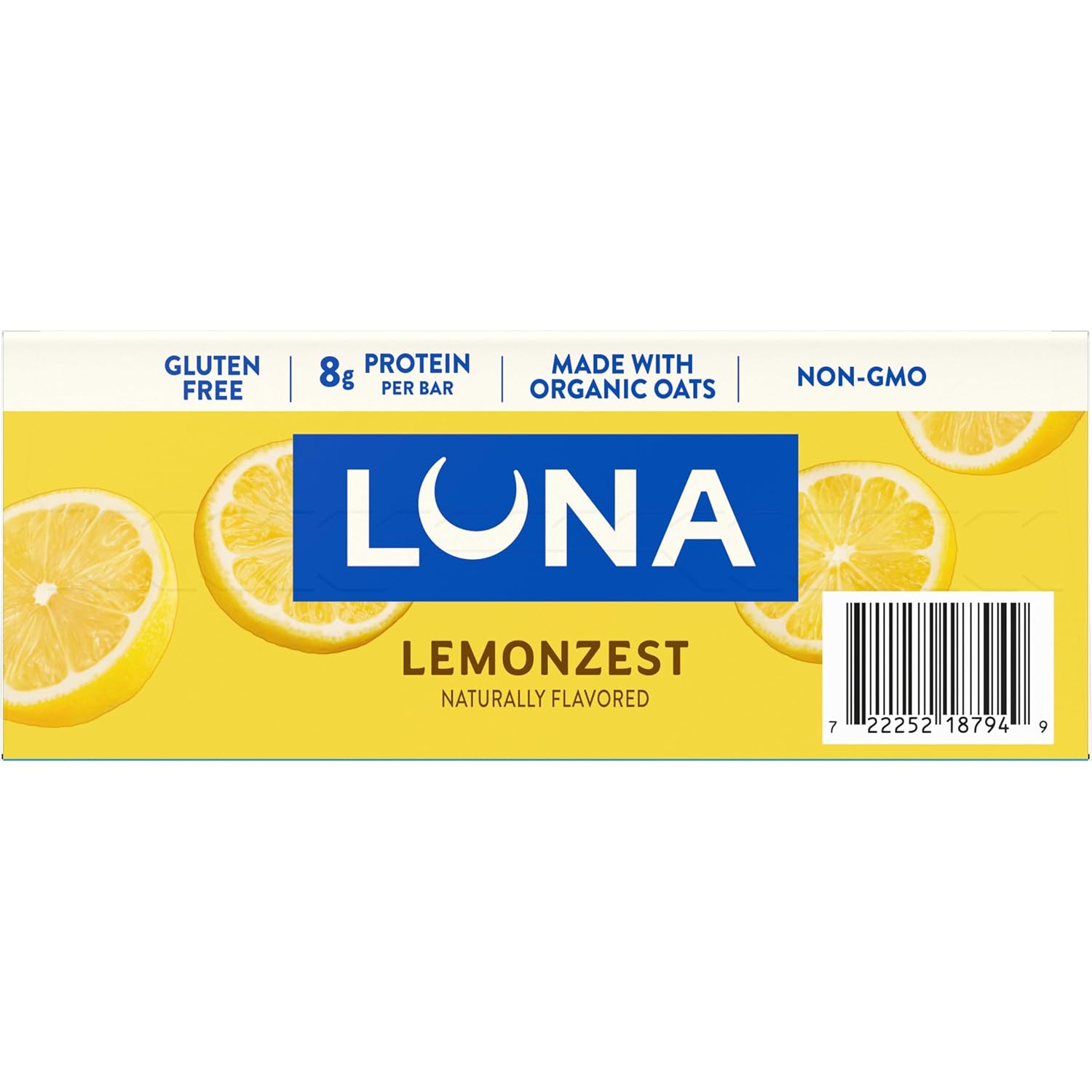 LUNA Bar LemonZest, Gluten Free Snack Ba... 13 LUNA Bar LemonZest, Gluten Free Snack Ba... - Image 13