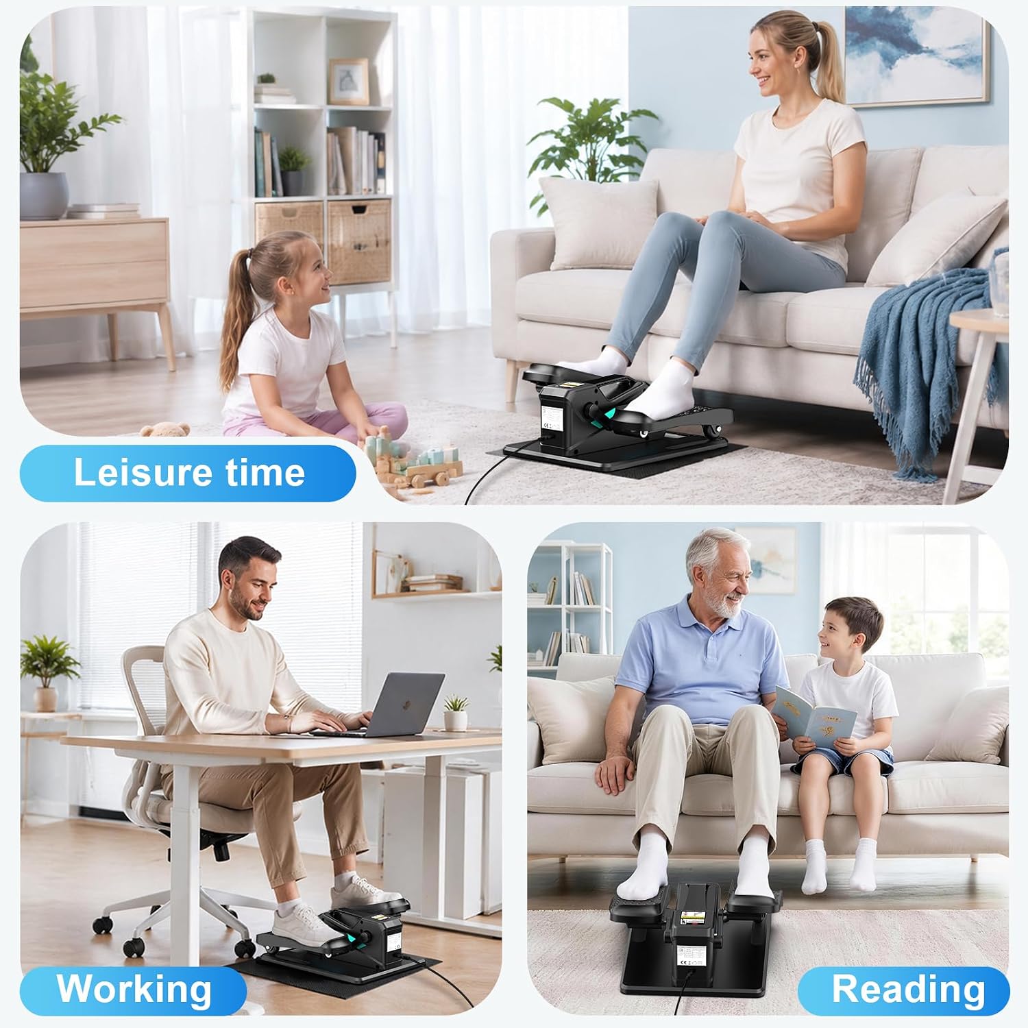Under Desk Elliptical Machine, Electric ... 8 Under Desk Elliptical Machine, Electric ... - Image 8