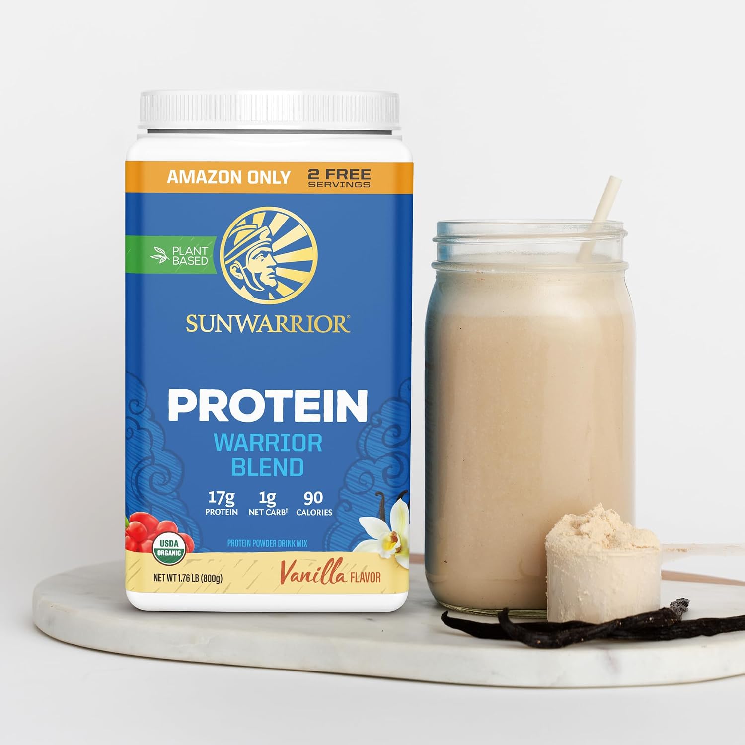 Sunwarrior Organic Plant Based Protein P... 6 Sunwarrior Organic Plant Based Protein P... - Image 6