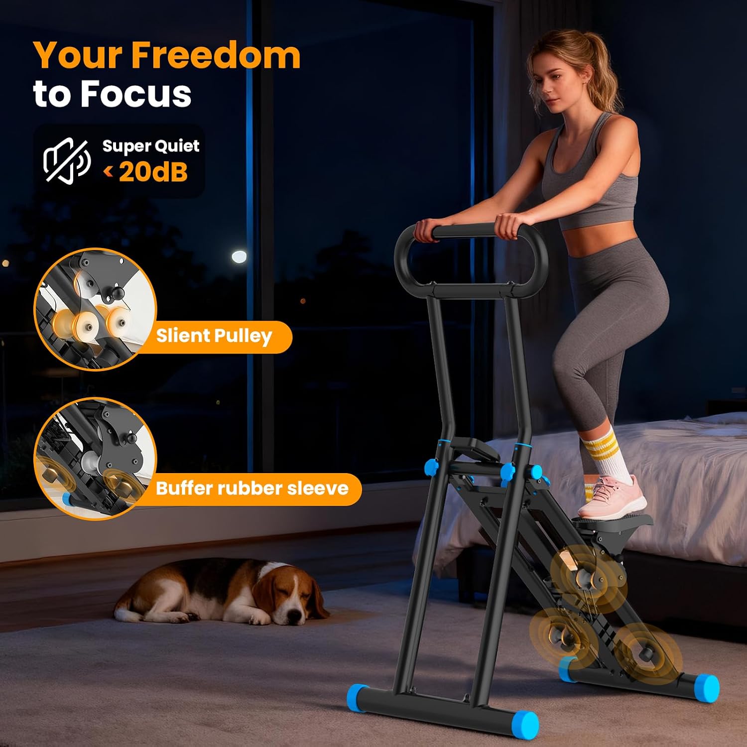 HXD-ERGO Stair Stepper, Upgrade 6-Level ... 6 HXD-ERGO Stair Stepper, Upgrade 6-Level ... - Image 6