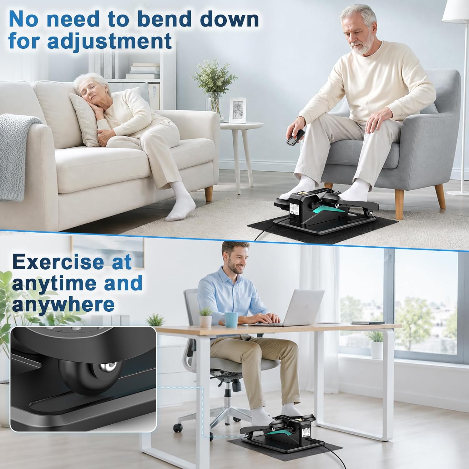 Under Desk Elliptical Machine, Electric ... 5 Under Desk Elliptical Machine, Electric ... - Image 5