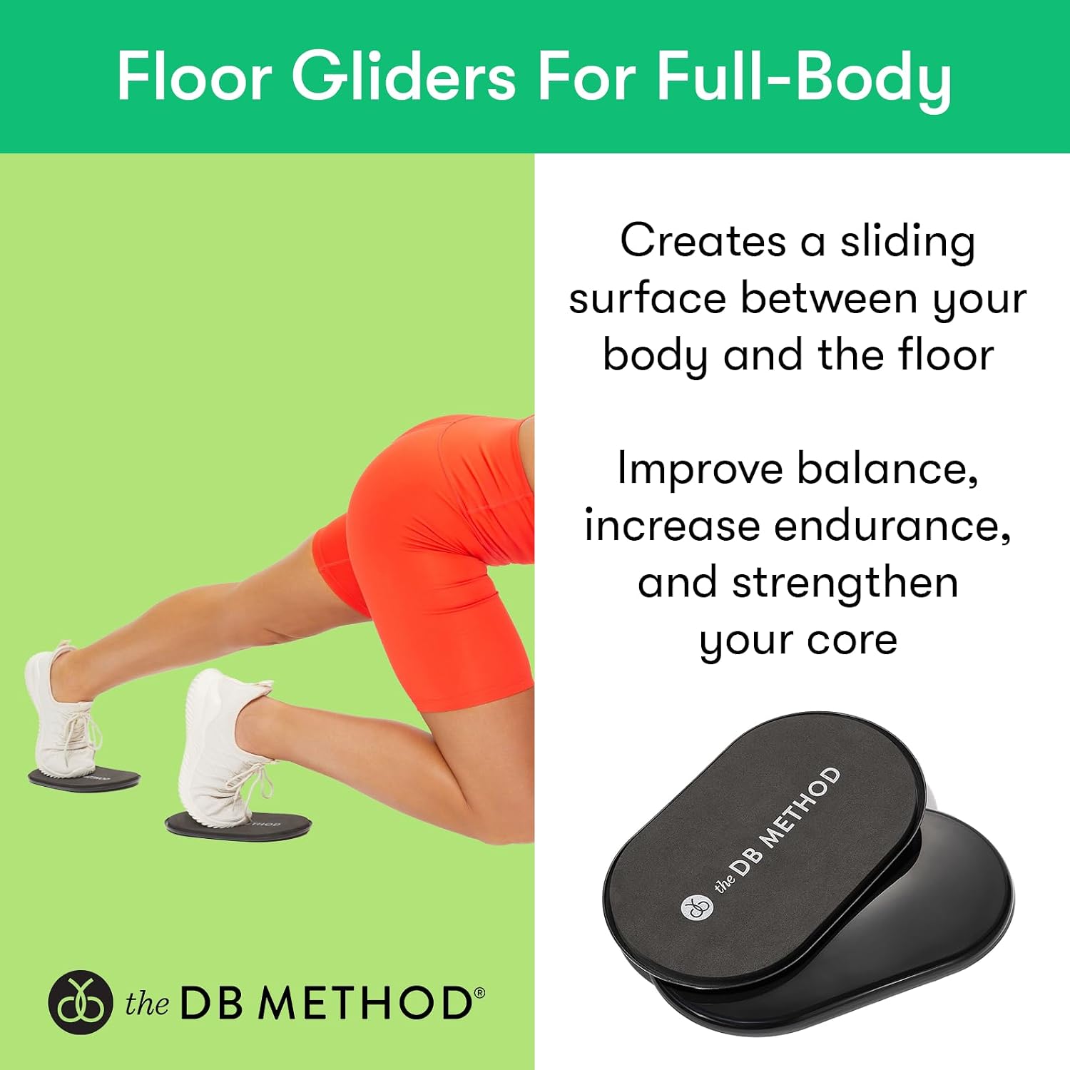 THE DB METHOD DreamDiscs Core Sliders, A... 2 THE DB METHOD DreamDiscs Core Sliders, A... - Image 2