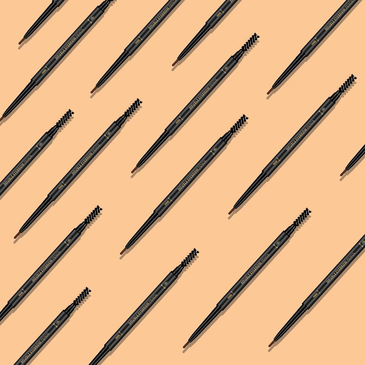 3Pcs Waterproof Eyebrow Pencil Dark Brow... 9 3Pcs Waterproof Eyebrow Pencil Dark Brow... - Image 9