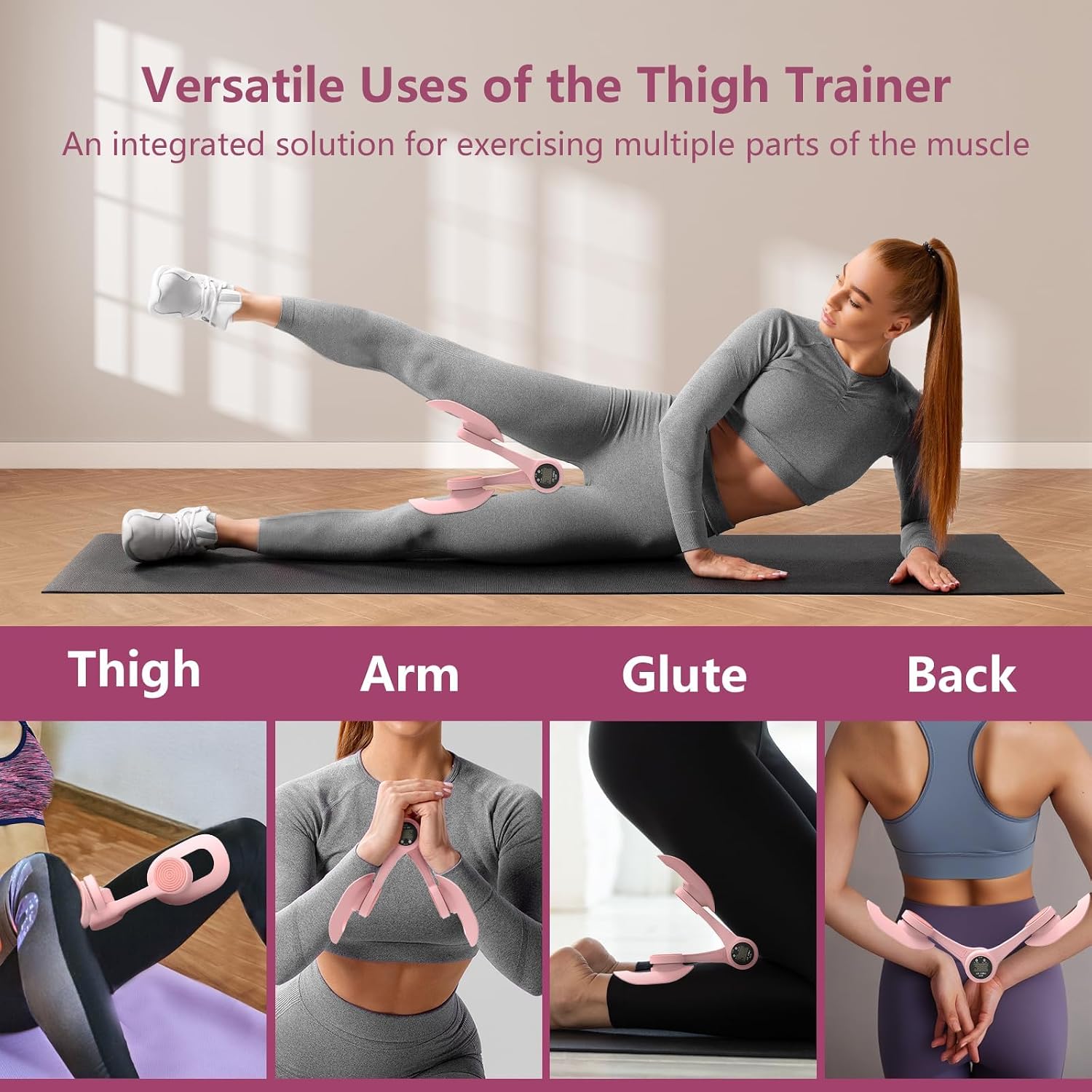 Thigh Trainer with LED Display - Pelvic ... 2 Thigh Trainer with LED Display - Pelvic ... - Image 2