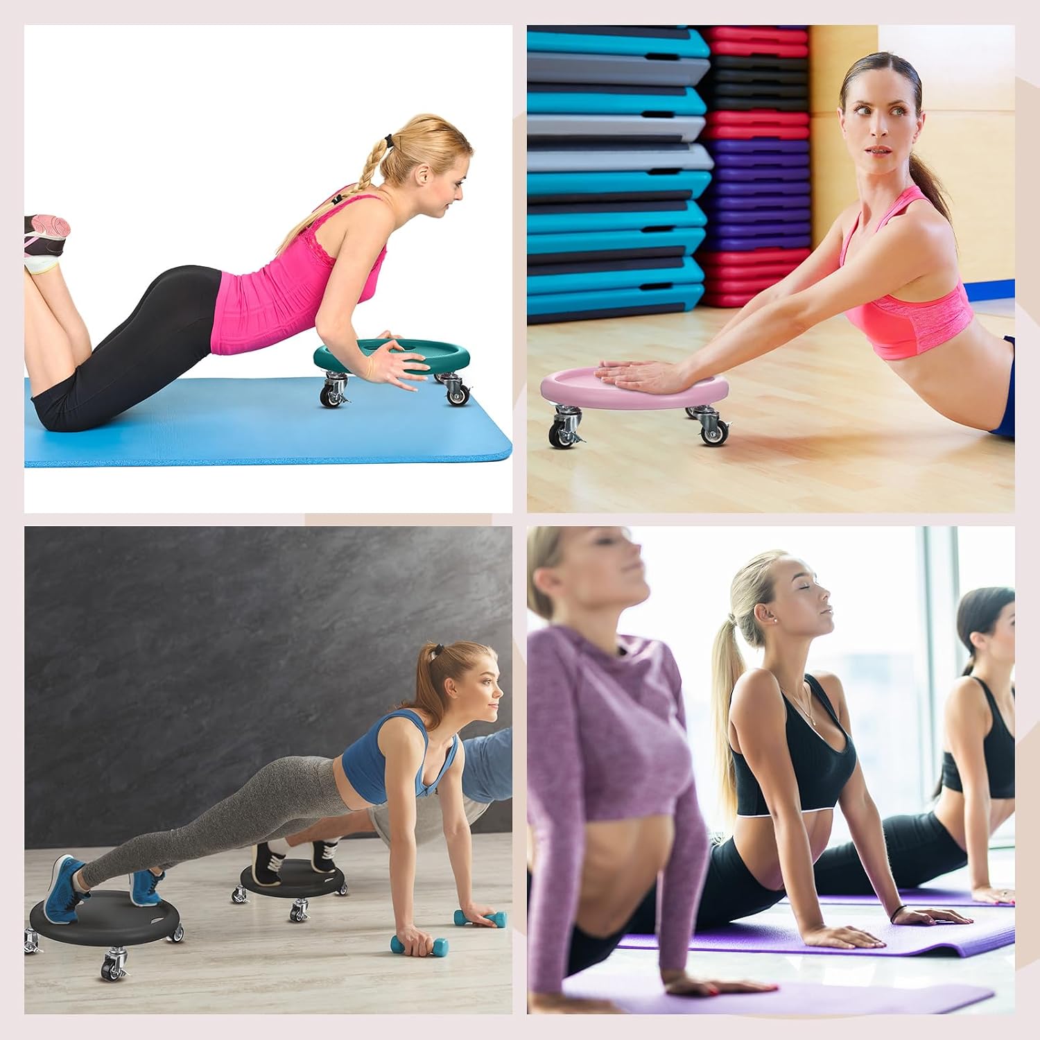 Seenelling 8 Pcs Abdominal Exercise Roll... 6 Seenelling 8 Pcs Abdominal Exercise Roll... - Image 6