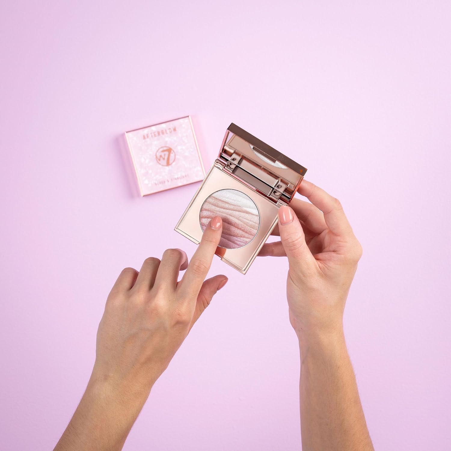 W7 Afterglow Blusher and Highlight Compa... 6 W7 Afterglow Blusher and Highlight Compa... - Image 6