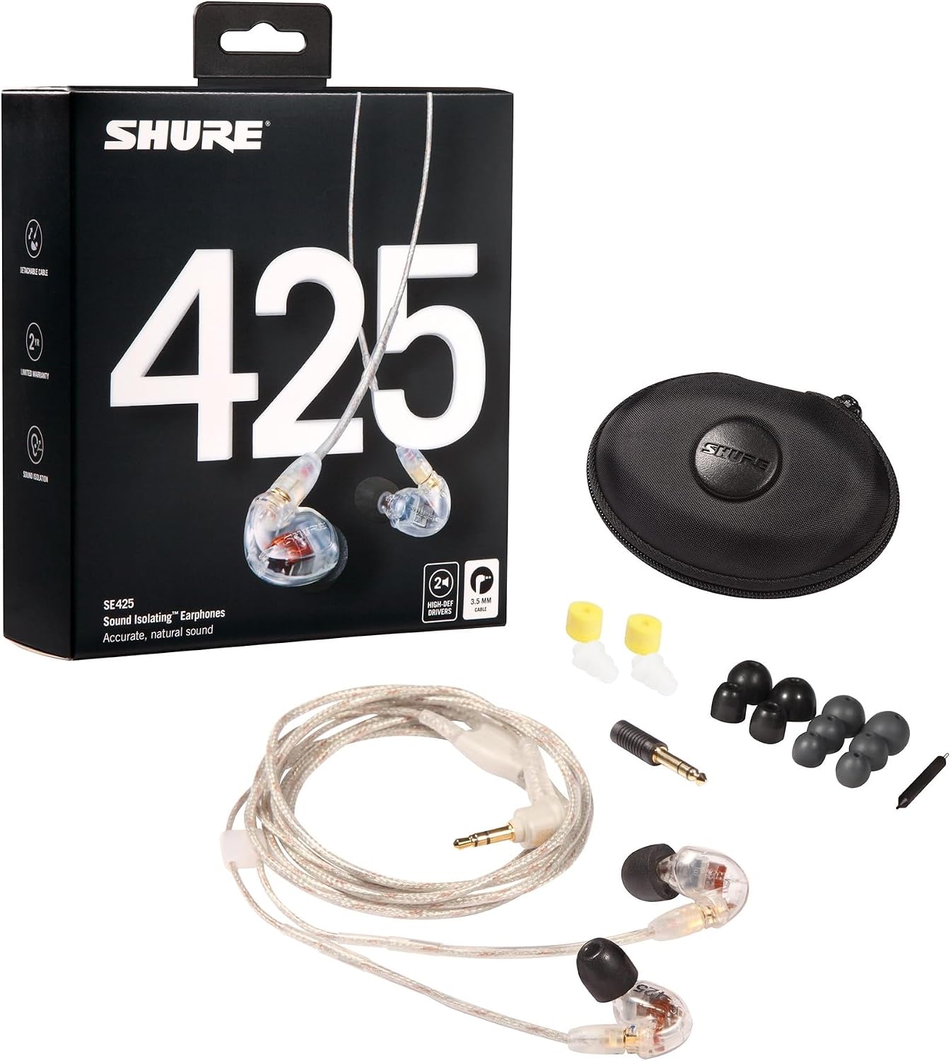 Shure SE425 PRO Sound Isolating Wired Ea... 2 Shure SE425 PRO Sound Isolating Wired Ea... - Image 2