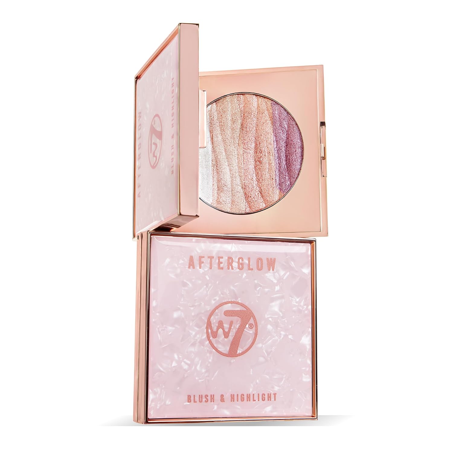 W7 Afterglow Blusher and Highlight Compa... 5 W7 Afterglow Blusher and Highlight Compa... - Image 5