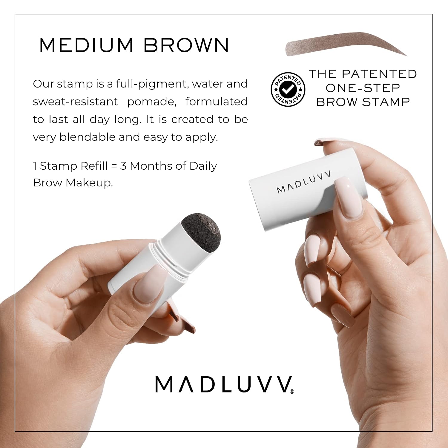 MADLUVV Brow Stamp Refill for Sparse Bro... 2 MADLUVV Brow Stamp Refill for Sparse Bro... - Image 2