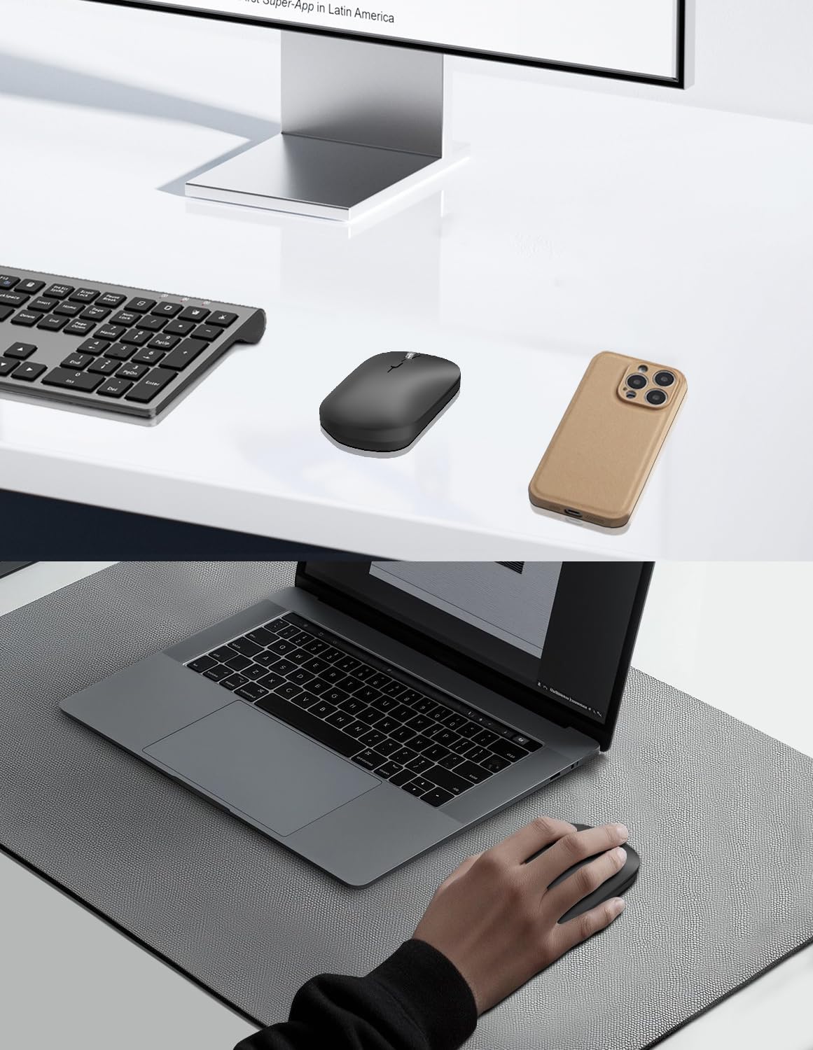 USB C Wireless Mouse, Slim Compact Silen... 7 USB C Wireless Mouse, Slim Compact Silen... - Image 7