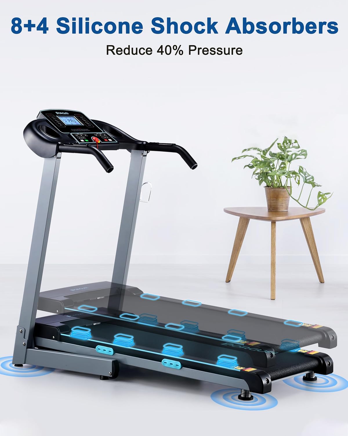 BORGUSI Treadmill with Auto Incline Fold... 5 BORGUSI Treadmill with Auto Incline Fold... - Image 5