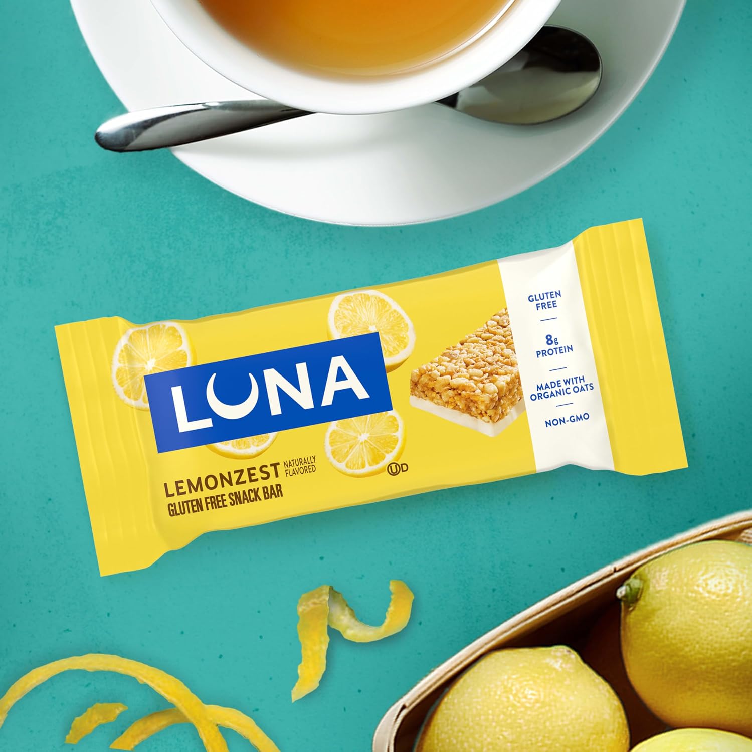 LUNA Bar LemonZest, Gluten Free Snack Ba... 7 LUNA Bar LemonZest, Gluten Free Snack Ba... - Image 7