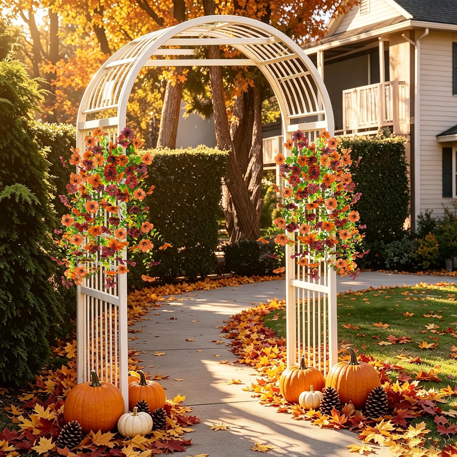 ZFProcess Artificial Fall Fake Flowers f... 4 ZFProcess Artificial Fall Fake Flowers f... - Image 4