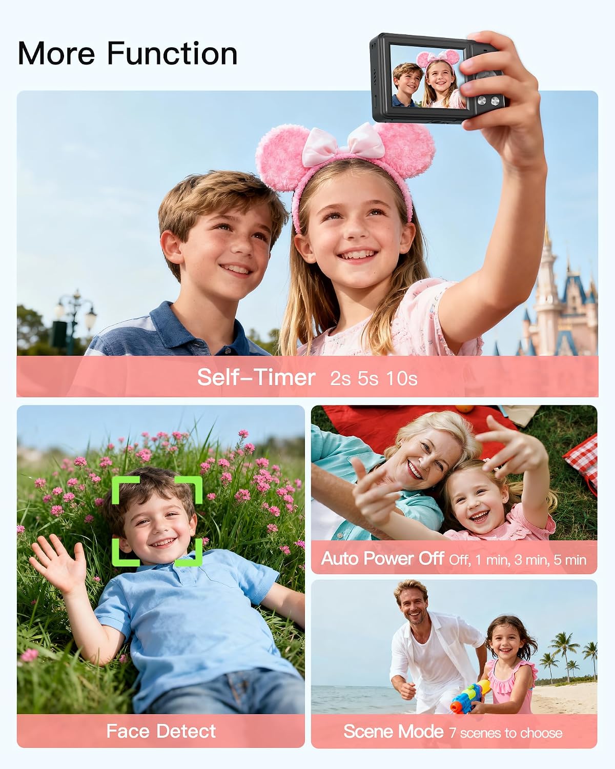 Digital Camera, FHD 1080P Point and Shoo... 7 Digital Camera, FHD 1080P Point and Shoo... - Image 7