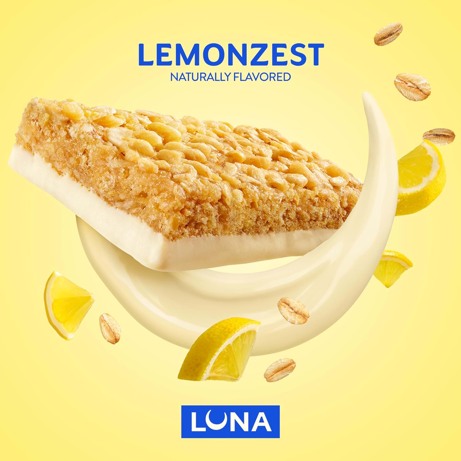 LUNA Bar LemonZest, Gluten Free Snack Ba... 3 LUNA Bar LemonZest, Gluten Free Snack Ba... - Image 3