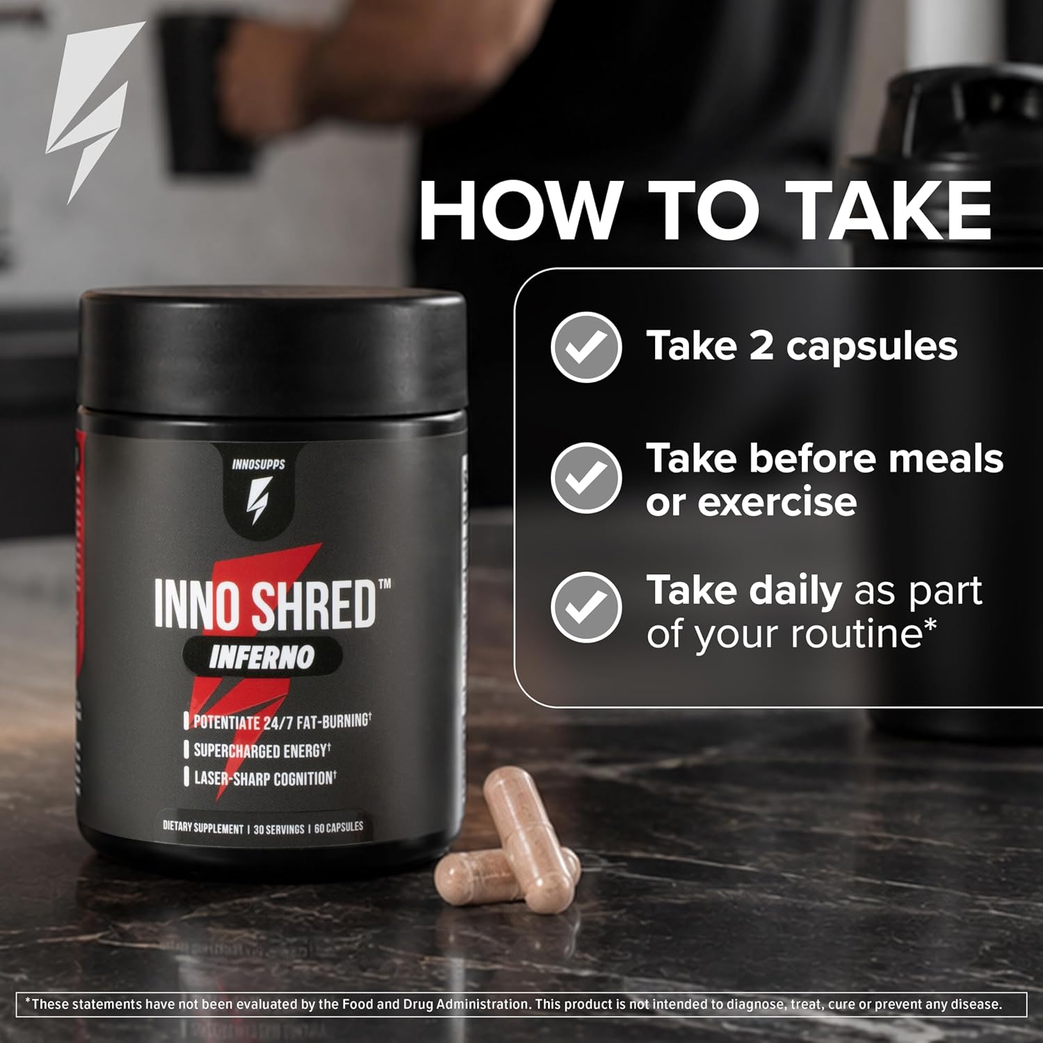 Inno Shred Inferno Thermogenic Fat Burne... 6 Inno Shred Inferno Thermogenic Fat Burne... - Image 6