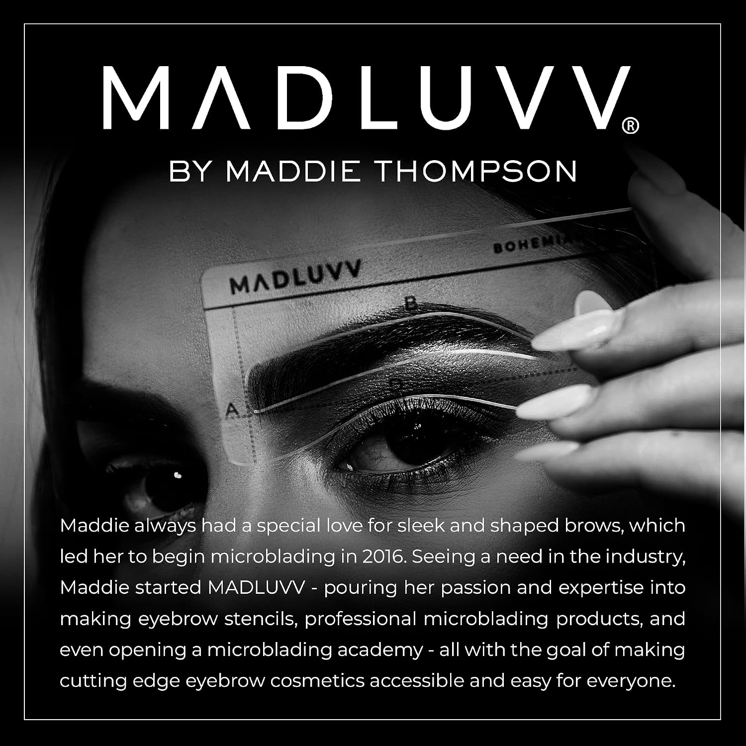 MADLUVV Brow Stamp Refill for Sparse Bro... 9 MADLUVV Brow Stamp Refill for Sparse Bro... - Image 9