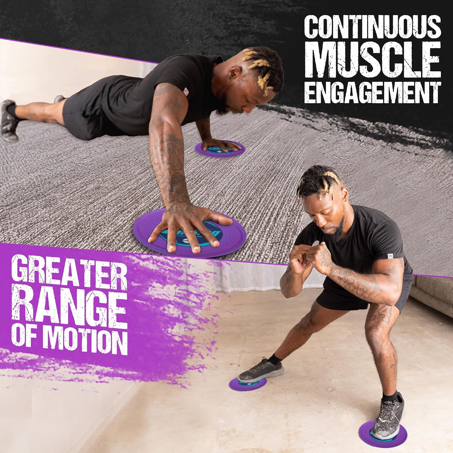 Gliding 9” Sliders for Working Out on Ca... 5 Gliding 9” Sliders for Working Out on Ca... - Image 5