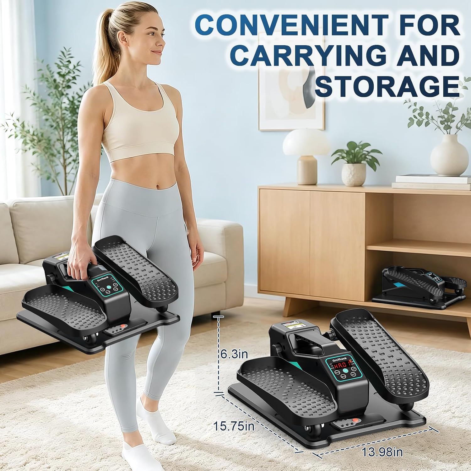 Under Desk Elliptical Machine, Electric ... 3 Under Desk Elliptical Machine, Electric ... - Image 3