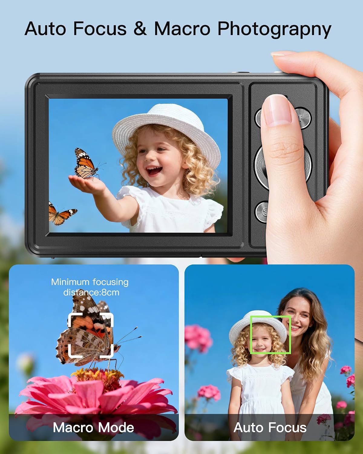 Digital Camera, FHD 1080P Point and Shoo... 3 Digital Camera, FHD 1080P Point and Shoo... - Image 3