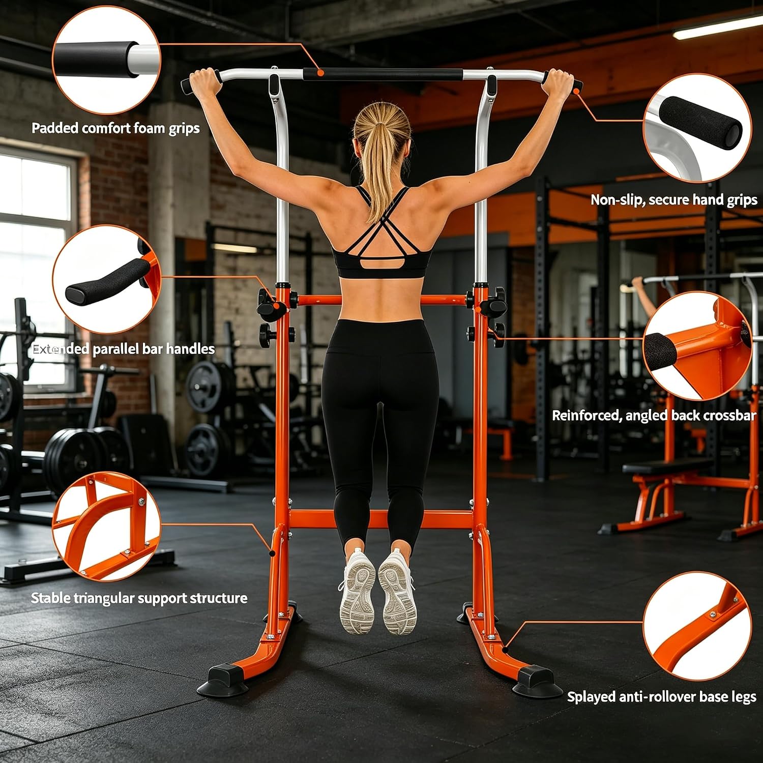 Power Tower Pull Up Bar and Dip Station,... 3 Power Tower Pull Up Bar and Dip Station,... - Image 3