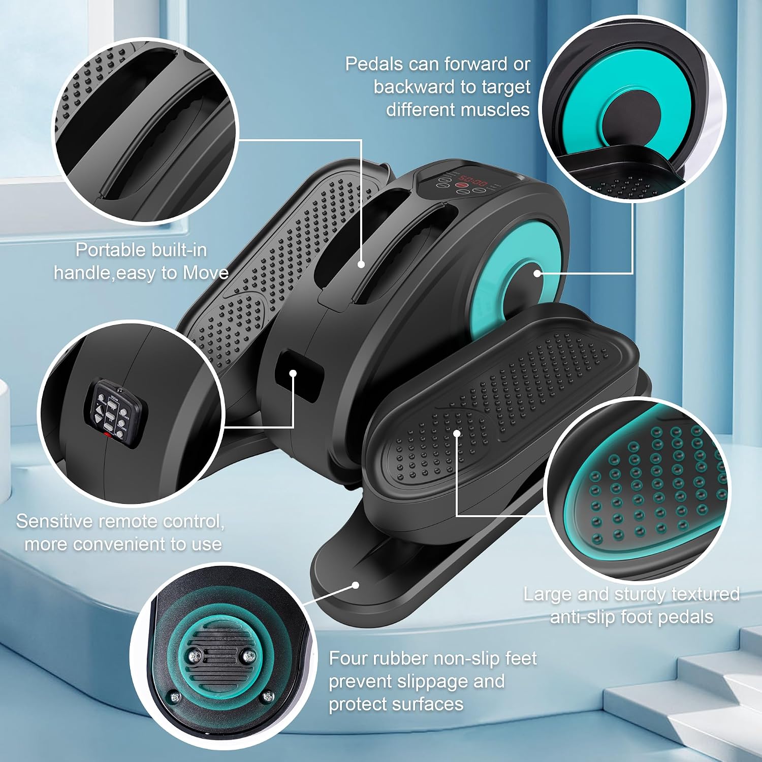 Tappio Under Desk Elliptical, Electric F... 4 Tappio Under Desk Elliptical, Electric F... - Image 4